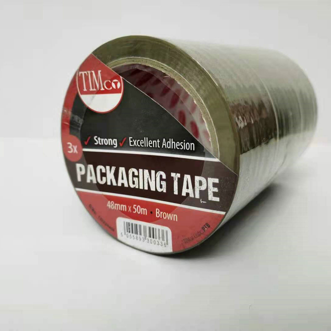 Bening/Transparan Kekuningan Harga Pabrik BOPP Packing Tape BOPP Adhesive Tape OPP Tape untuk Penyegelan Karton