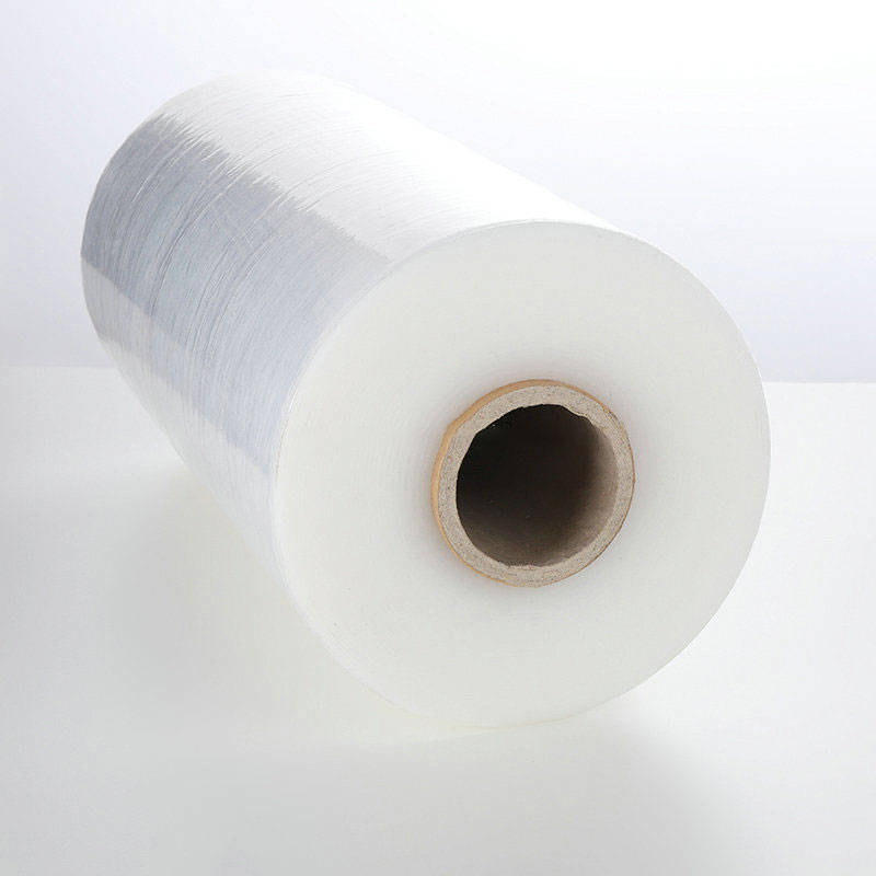 LLDPE stretch wrap palet wrap stretch film jumbo roll stretch film 1 pembeli