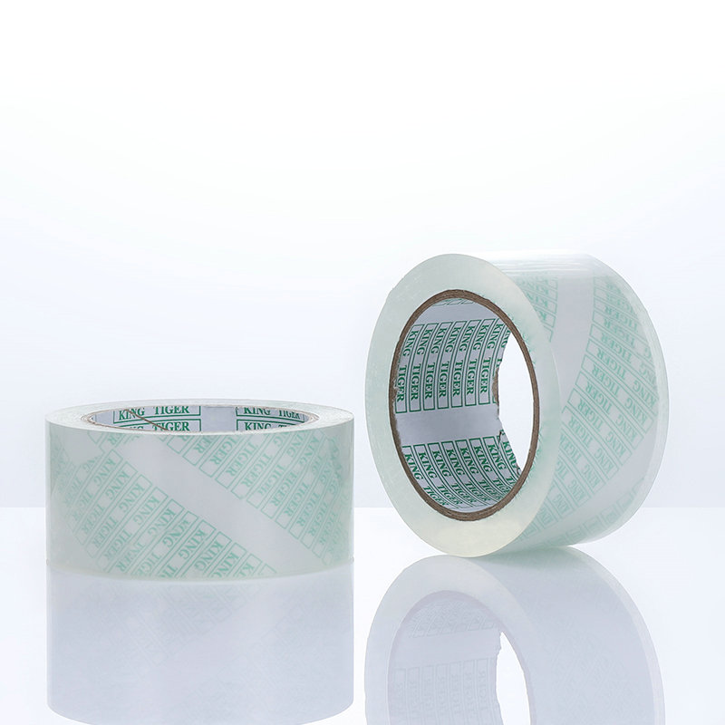 Clear BOPP Carton Sealing tape kemasan pita perekat roll tape transparan